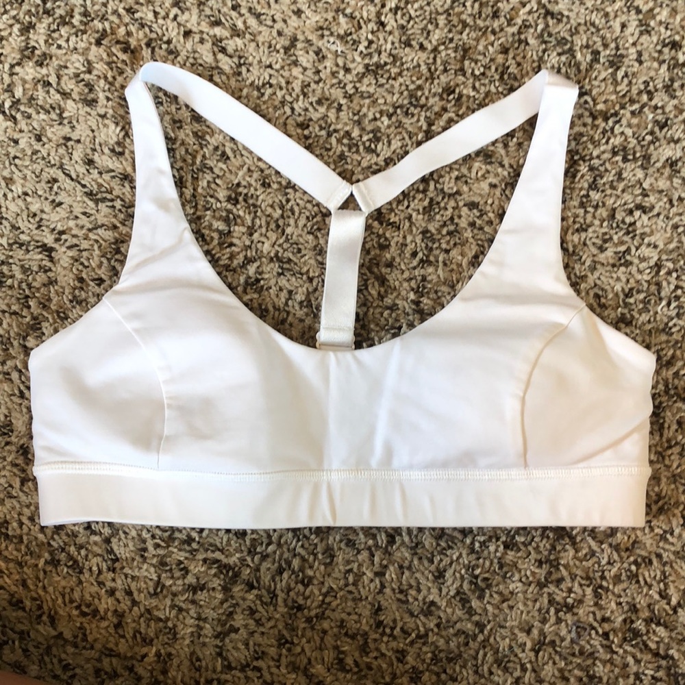 White Lululemon Bra